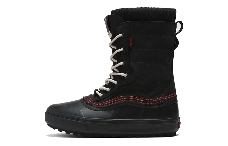 Vans Standard Zip Snow MTE Boots 'Black Red' VN0A5JI5BLA