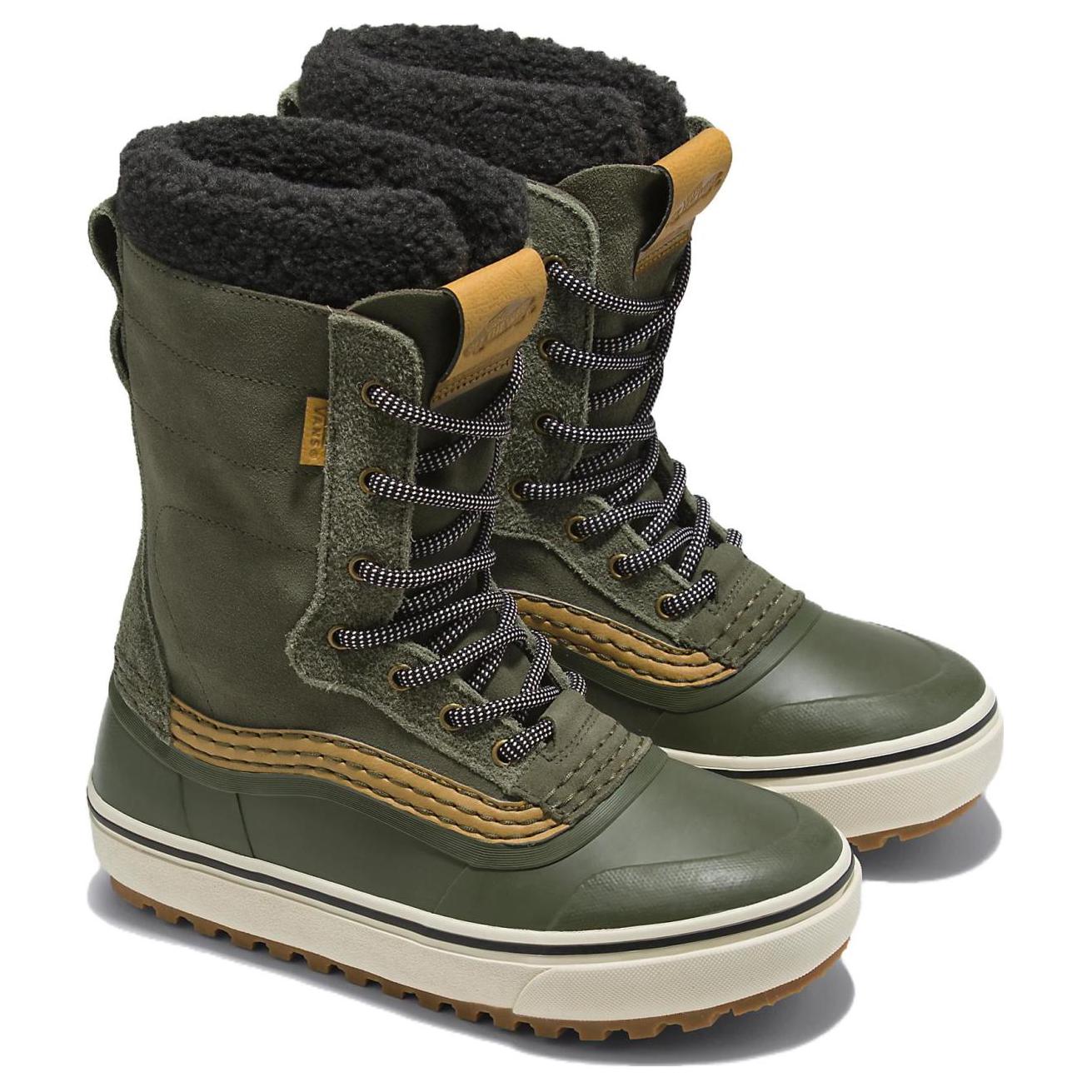 Lookbook Stivali Vans Standard Zip Snow MTE ''Olive''. VN0A5JI5OLV