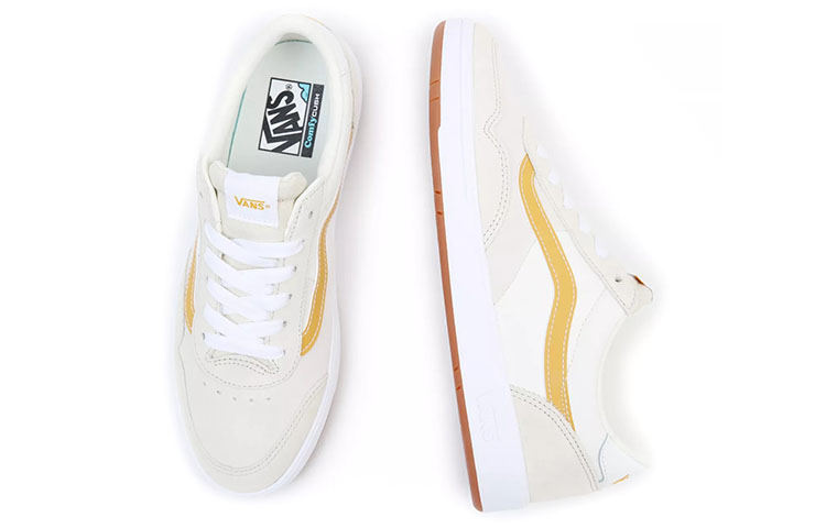 Shop Vans Staple Cruze Too Comfycush 'Kelabu Kuning' VN0A5KR53QJ