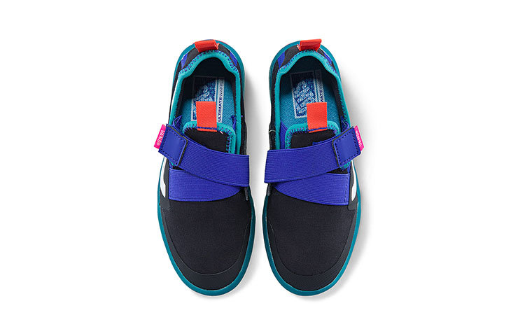 Lookbook Vans Strker Ultimatewaffle V ''Zwart Blauw'' VN0A4UVYY2H