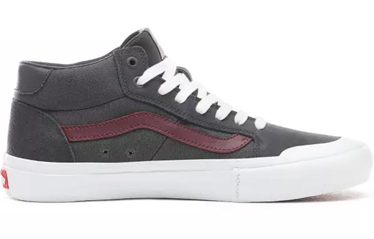 Order Vans Style 112 Mid Pro Grau/Rot VN0A3DOVVGM