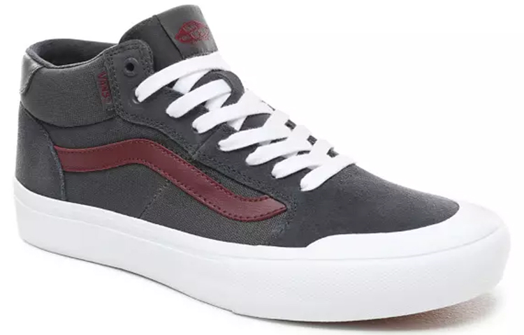 Lookbook Vans Style 112 Mid Pro Grau/Rot VN0A3DOVVGM