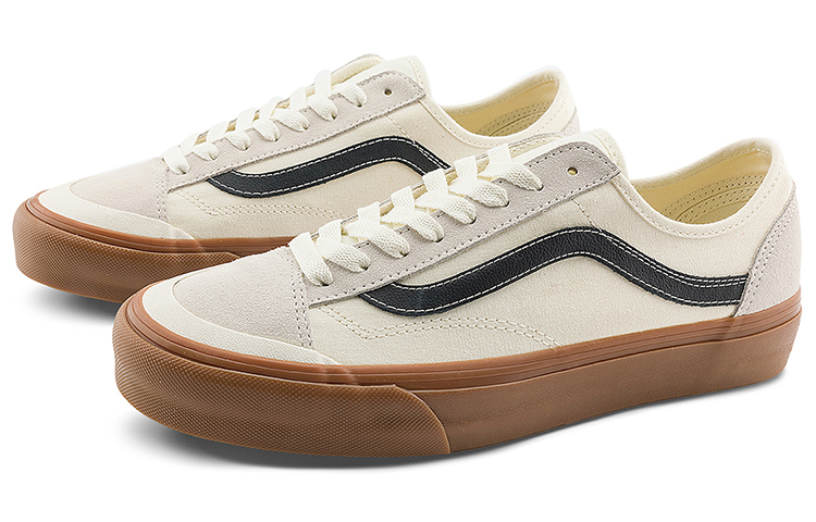 Shop Vans Style 136 Decon VR3 'White Marshmallow Blue' VN0A4BX9CNH