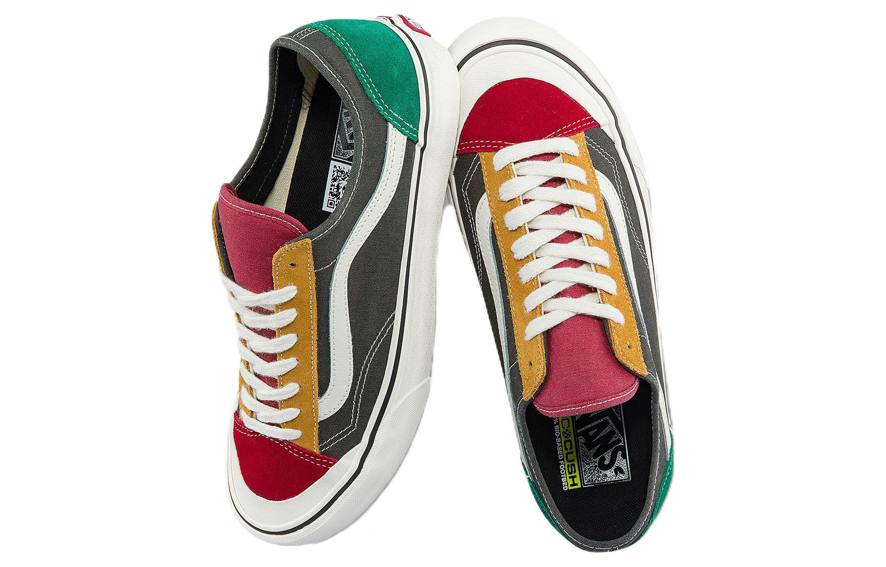 Shop Vans Style 136 Decon Vr3 SF ''Noir Vert Jaune'' VN0A4BX9448