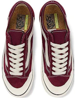Lookbook Vans Style 136 Decon VR 3 舒適 防滑減震 低筒 板鞋 男女款 紫紅色