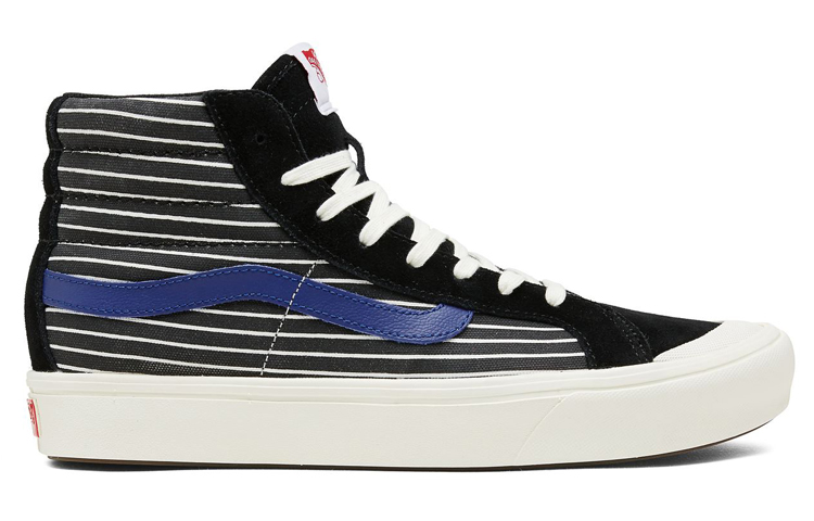 Order Vans Style 138 LX ComfyCush Tinggi 'Hitam Checker' VN0A4BTKVQA