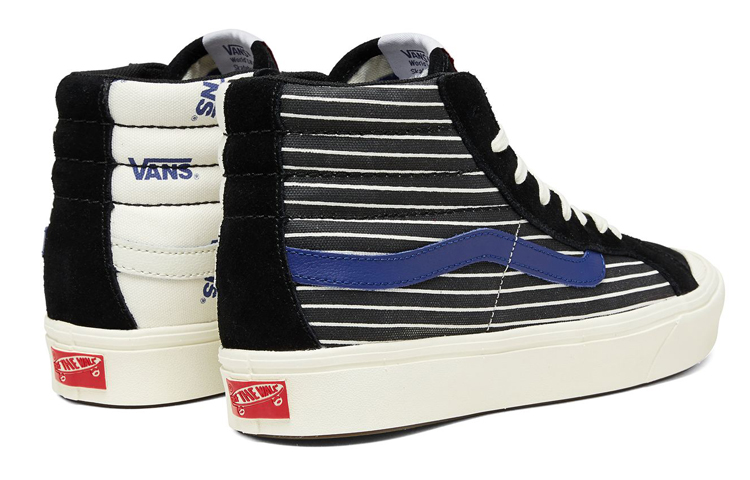 Shop Vans Style 138 LX ComfyCush Tinggi 'Hitam Checker' VN0A4BTKVQA