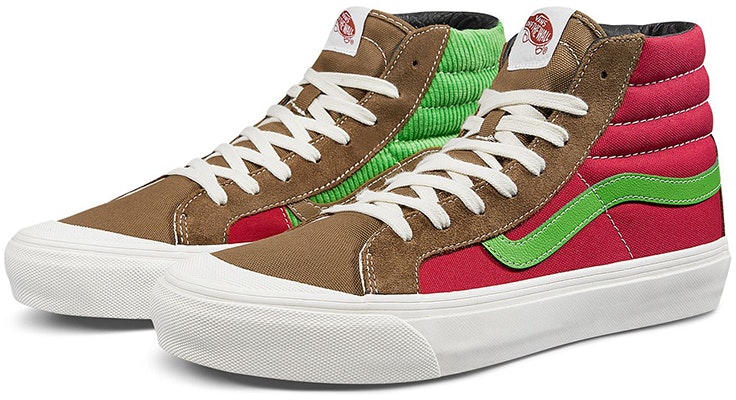 Vans Style 138 LX 赤緑 (Vans スタイル138 LX アカミドリ) VN0A45KDTPF Order Vans Style 138 LX 赤緑 (Vans スタイル138 LX アカミドリ) VN0A45KDTPF