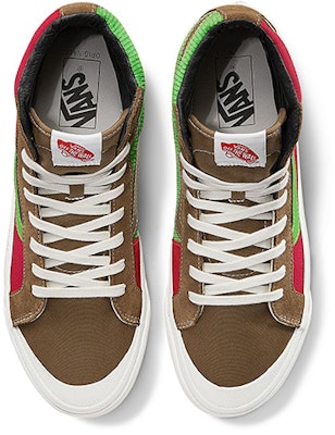 Vans Style 138 LX 赤緑 (Vans スタイル138 LX アカミドリ) VN0A45KDTPF Shop Vans Style 138 LX 赤緑 (Vans スタイル138 LX アカミドリ) VN0A45KDTPF