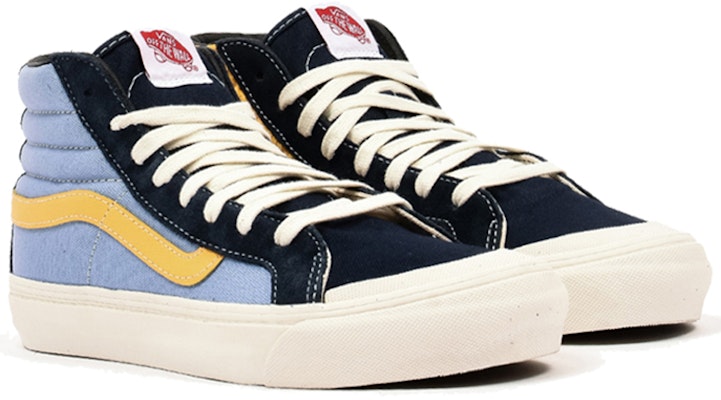 Vans Ua Og Style 138 Lx 'Yellow Blue' VN0A45KDTPE1 Order Vans Ua Og Style 138 Lx 'Yellow Blue' VN0A45KDTPE1