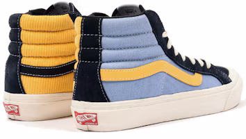 Lookbook 반스 OG 스타일 138 LX '옐로우 블루' (Vans OG Style 138 LX 'Yellow Blue') VN0A45KDTPE1