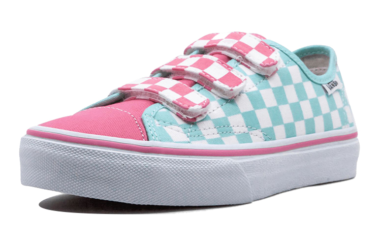 Order 大童 Vans Style 23 V 休閒 耐磨 低筒 兒童板鞋 藍粉色