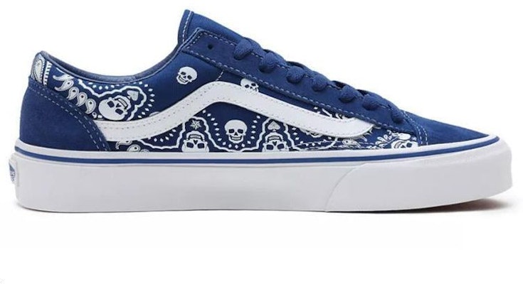 Vans Style 36 'Bandana - True Blue' VN0A54F642U Order Vans Style 36 'Bandana - True Blue' VN0A54F642U