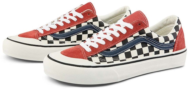 Vans Style 36 'Cuadros Negro Rojo' VNOA3ZCJ5B7 Buy Vans Style 36 'Cuadros Negro Rojo' VNOA3ZCJ5B7