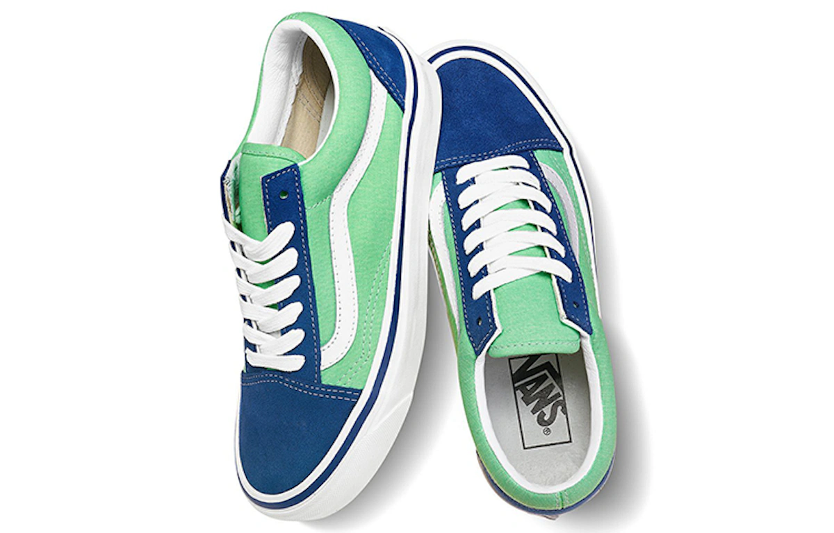 Vans Old Skool 36 DX Skateboarding 'Blue Green'