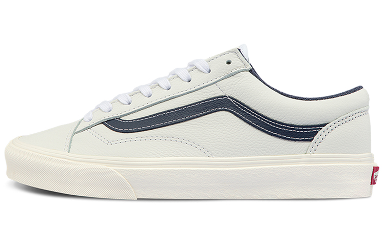 Vans Style 36 Low Tops Skateboarding Shoes Unisex White Blue Contrasting Colors VN0A3DZ3YY2