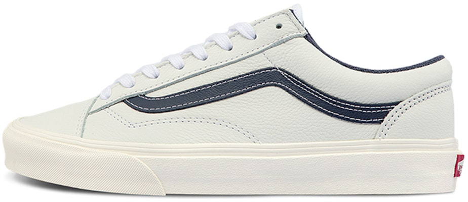 Vans Style 36 Low Tops Skateboarding Shoes Unisex White Blue Contrasting Colors VN0A3DZ3YY2