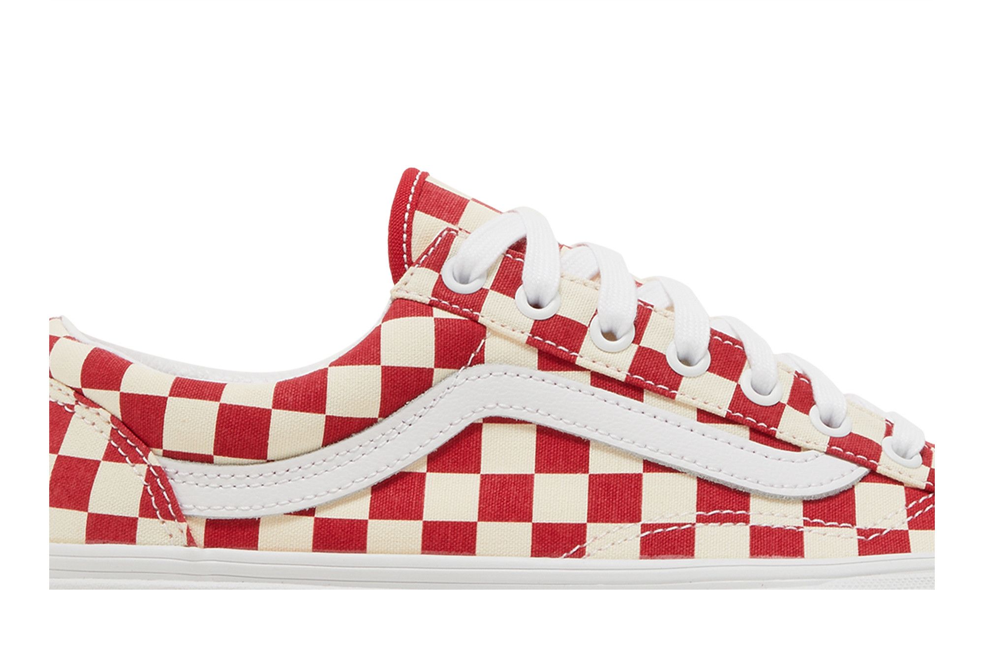 Order Vans Style 36「棋盤格 - 賽車紅」VN0A54F6TLF