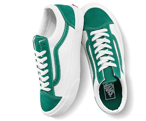 Vans Style 36 クラシックスポーツ (カドミウムグリーン) VN0A54F69YE Shop Vans Style 36 クラシックスポーツ (カドミウムグリーン) VN0A54F69YE