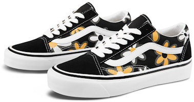 Order Vans Style 36 組合圖案 復古休閒 低筒 滑板鞋 男女同款 黑色