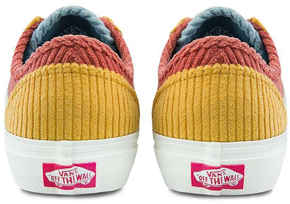 Vans Style 36 Era 燈芯絨 休閒 低幫 板鞋 男女同款 橙藍撞色 Shop Vans Style 36 Era 燈芯絨 休閒 低幫 板鞋 男女同款 橙藍撞色