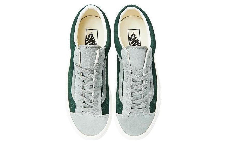 Lookbook Vans Style 36 防滑 低筒 板鞋 男女同款 綠灰