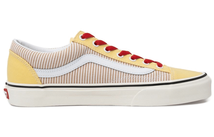 Order Vans Mismatch Style 36 Mix and Match Stripes Floral 'White Yellow' VN0A3DZ3WS7