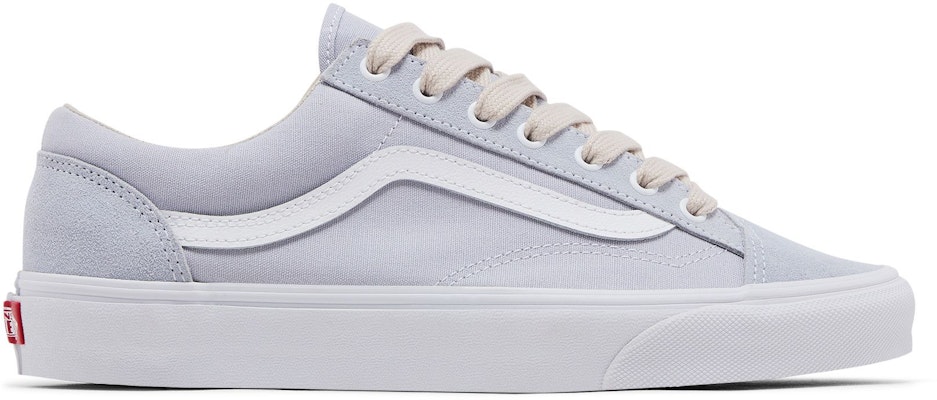 Vans Style 36 美麗線條 毛茸茸鞋帶 時尚悠閒 防滑耐磨 低筒 滑板鞋 男女皆宜 灰色 Buy Vans Style 36 美麗線條 毛茸茸鞋帶 時尚悠閒 防滑耐磨 低筒 滑板鞋 男女皆宜 灰色