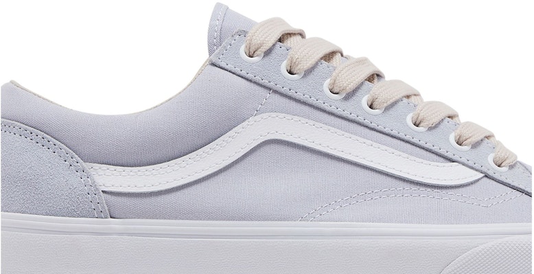Vans Style 36 美麗線條 毛茸茸鞋帶 時尚悠閒 防滑耐磨 低筒 滑板鞋 男女皆宜 灰色 Order Vans Style 36 美麗線條 毛茸茸鞋帶 時尚悠閒 防滑耐磨 低筒 滑板鞋 男女皆宜 灰色