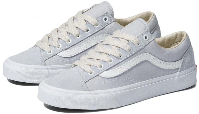 Vans Style 36 美麗線條 毛茸茸鞋帶 時尚悠閒 防滑耐磨 低筒 滑板鞋 男女皆宜 灰色 Lookbook Vans Style 36 美麗線條 毛茸茸鞋帶 時尚悠閒 防滑耐磨 低筒 滑板鞋 男女皆宜 灰色