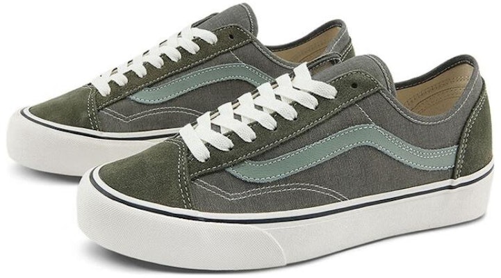 Vans Style 36 舒適百搭 耐磨 低筒 滑板鞋 男女同款 綠色 Order Vans Style 36 舒適百搭 耐磨 低筒 滑板鞋 男女同款 綠色