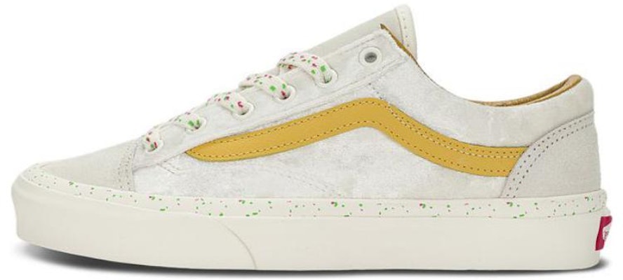 Vans Style 36 Leather Pop 'White Yellow' VN0A54F6D67 Buy Vans Style 36 Leather Pop 'White Yellow' VN0A54F6D67