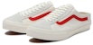 Vans Gaya 36 'Jalur Sisi Jepun Putih Merah' 612620-0001