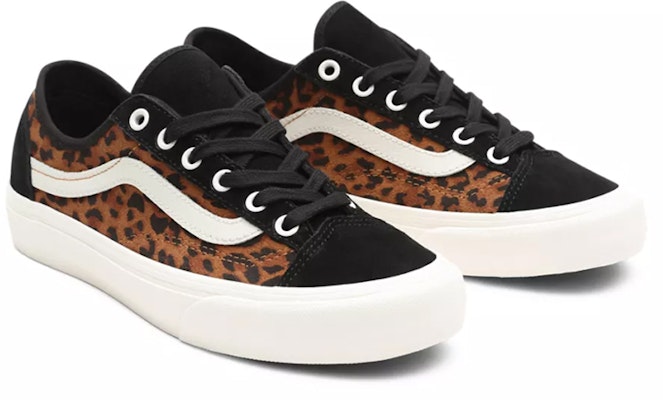 Vans Style 36 豹紋印花 麂皮 低筒 滑板鞋 男女同款 棕色 Lookbook Vans Style 36 豹紋印花 麂皮 低筒 滑板鞋 男女同款 棕色