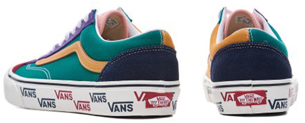 Vans Style 36 Red/Blue/Green VN0A54F66T6 Lookbook Vans Style 36 Red/Blue/Green VN0A54F66T6