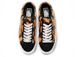 Lookbook 반스 유니섹스 스타일 36 로우탑 스니커즈 블랙/오렌지 VN0A3DZ3ORA VN0A3DZ3ORA