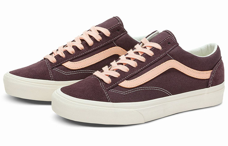 Order 반스 스타일 36 '빈티지 스포츠 - 레드 오렌지' VN0A3DZ3Y0U