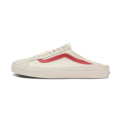 Vans Style 36 Mule Low Tops Casual Skateboarding Shoes Unisex White Red
