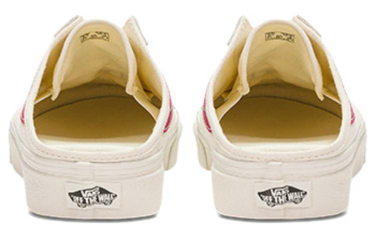 Vans Style 36 Mule Low Tops Casual Skateboarding Shoes Unisex White Red 圖 5