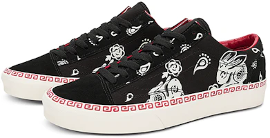 Lookbook Vans Style 36 兔年 輕便耐磨 低筒 滑板鞋 男女款 黑色