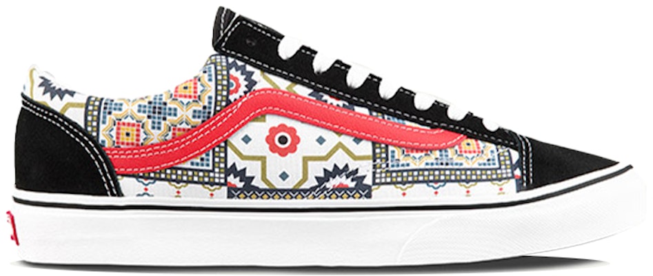 Vans Style 36 摩洛哥印圖 低筒 滑板鞋 男女共享 黑色 Order Vans Style 36 摩洛哥印圖 低筒 滑板鞋 男女共享 黑色