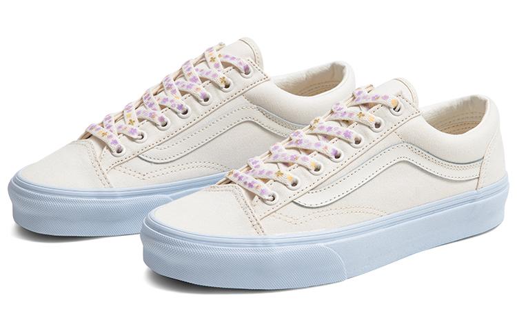 Order Vans Style 36經典款 防滑耐磨 低筒 滑板鞋 男女款 藍白
