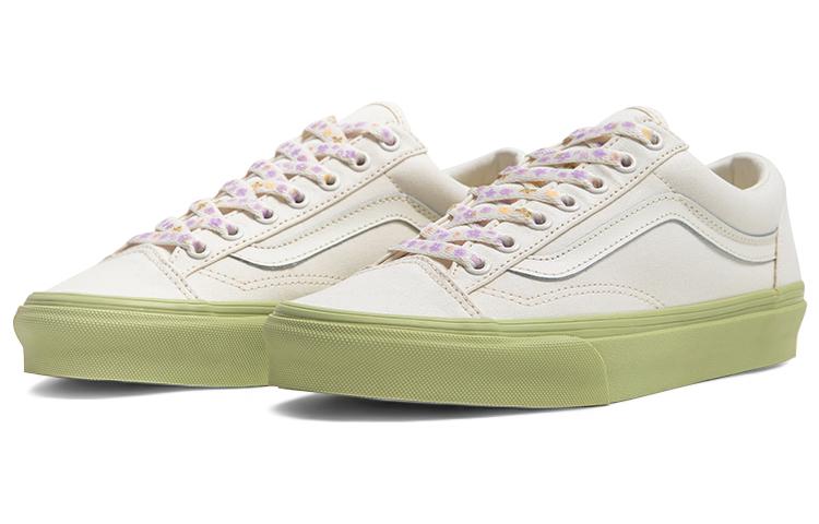 Order Vans Style 36 クラシック (白/緑) VN0A54F6CEH