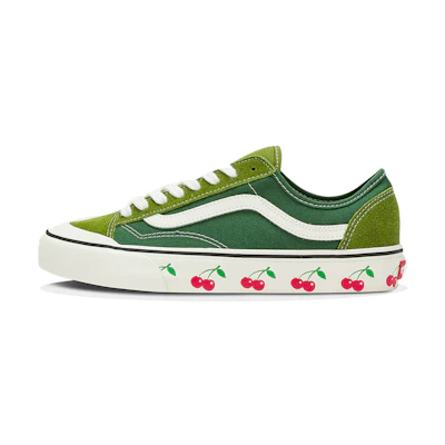 Vans Style 36 Decon SF Casual Low Tops Skateboarding Shoes Unisex Green