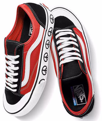 Vans Gaya 36 Decon SF 'Hitam Merah' VN0A3MVL222 Lookbook Vans Gaya 36 Decon SF 'Hitam Merah' VN0A3MVL222