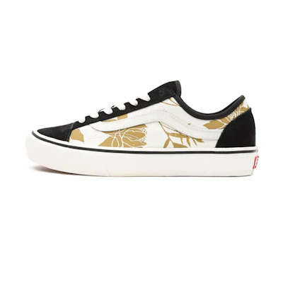 Vans Island Floral Style 36 Decon Sf 'Black White Brown'