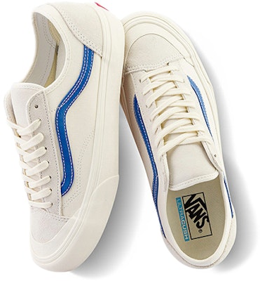 Vans Unisex Style 36 Decon Sf Shoes White/Blue VN0A5HFFZGC Shop Vans Unisex Style 36 Decon Sf Shoes White/Blue VN0A5HFFZGC