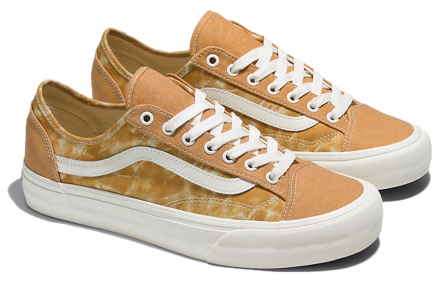 Lookbook Vans Style 36 Decon Vr3 Sf 'Tan' Pria Wanita Sneakers VN0007R2G6X