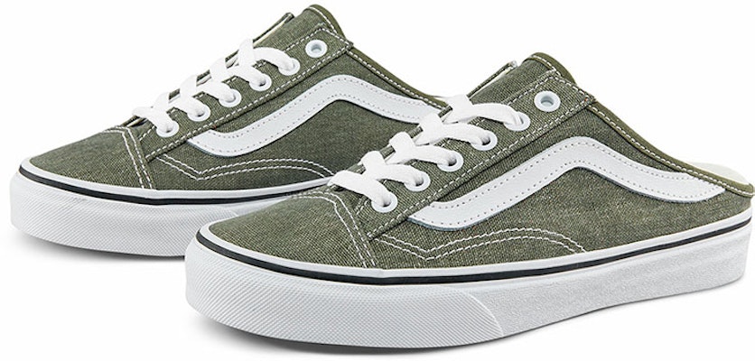 Vans Style 36 ミュール オリーブ/白 VN0A7Q5Y50K Order Vans Style 36 ミュール オリーブ/白 VN0A7Q5Y50K