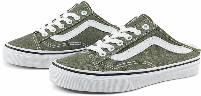 Vans Style 36 Mule 'Hijau Zaitun Putih' VN0A7Q5Y50K Order Vans Style 36 Mule 'Hijau Zaitun Putih' VN0A7Q5Y50K